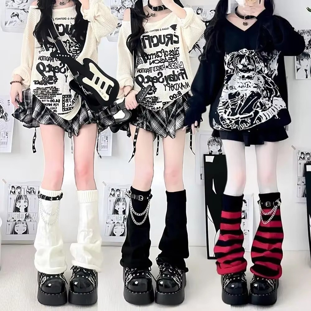 Японские вязаные гетры в стиле – обзор и цена Boot Sock Slouchy