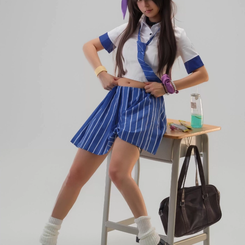 Костюм для косплея Naga, унифо – обзор и цена Knee High Sock Women